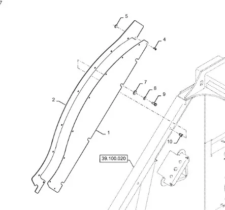 47686946 - пластина