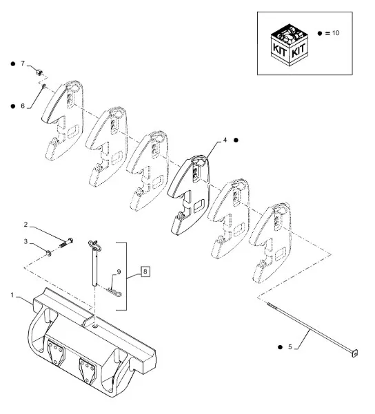297750A2 - Стопорный пин